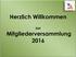 20.05.2016 Mitgliederversammlung...